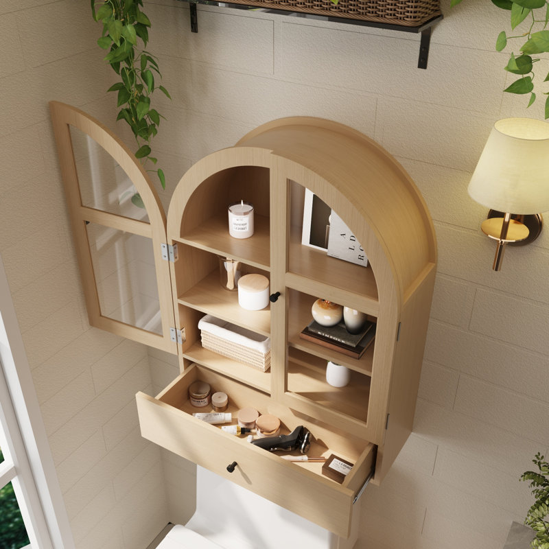 Armoire murale pour salle de bain, Burlywood