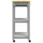Wood Bar Cart