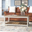 Table basse rectangulaire en bois Athulya