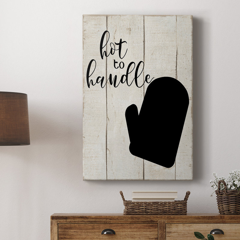 Hot To Handle -Custom Wrapped Gallery Cavas, 36" H x 24" W