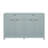 Lateasa Fluted Sideboard with Drawers, Doors & Adjustable Shelves-114114611