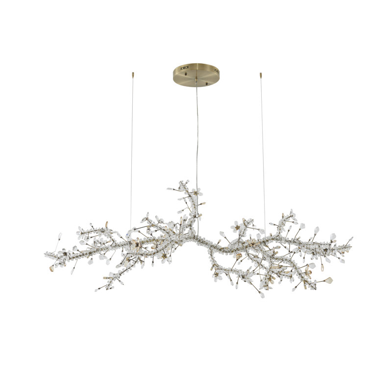 Lustre 30 branches en bronze éclectique Eclectic