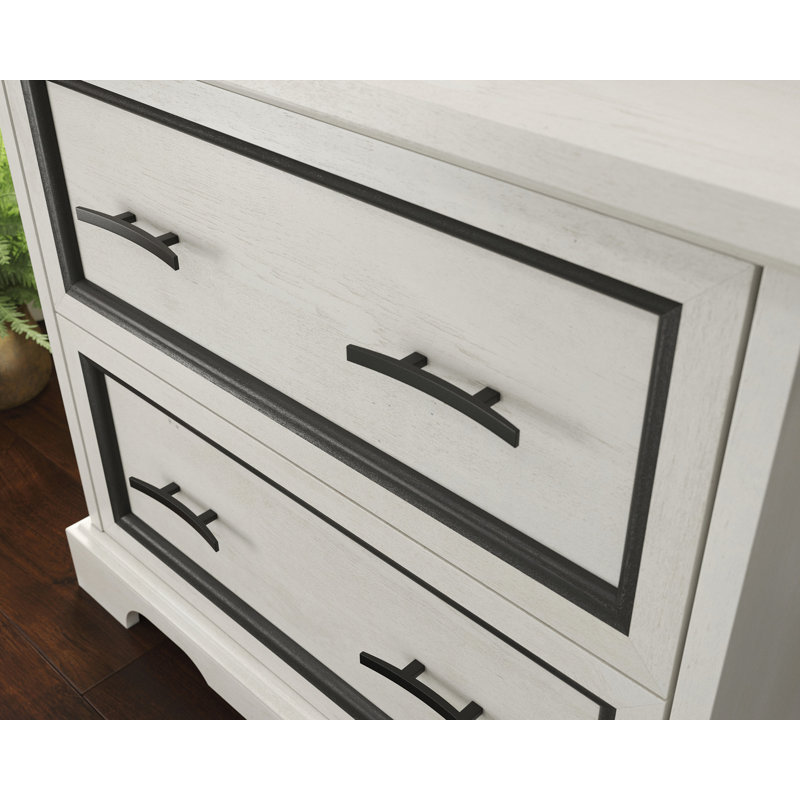 Allmond 33'' Wide 2 -Drawer File Cabinet