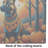 Belgian Malinois Fall Glass Cutting Board Large