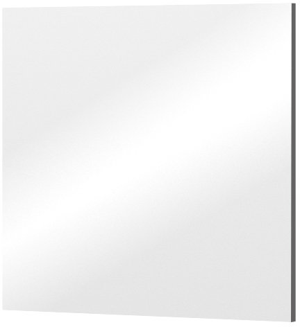 Wood Flat Wall Mirror