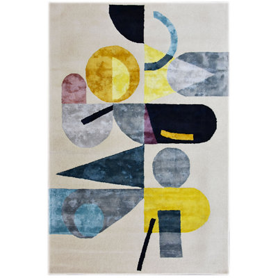 Geometric Hand Woven Area Rug