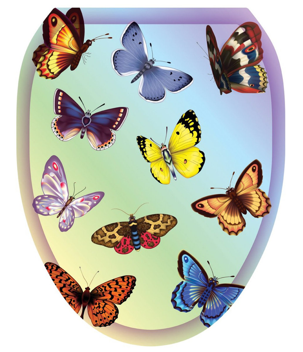 Toilet Tattoos Themes Butterfly Dreams Toilet Seat Decal Reusable Toilet Tattoos Themes Butterfly Dreams Toilet Seat Decal Reusable