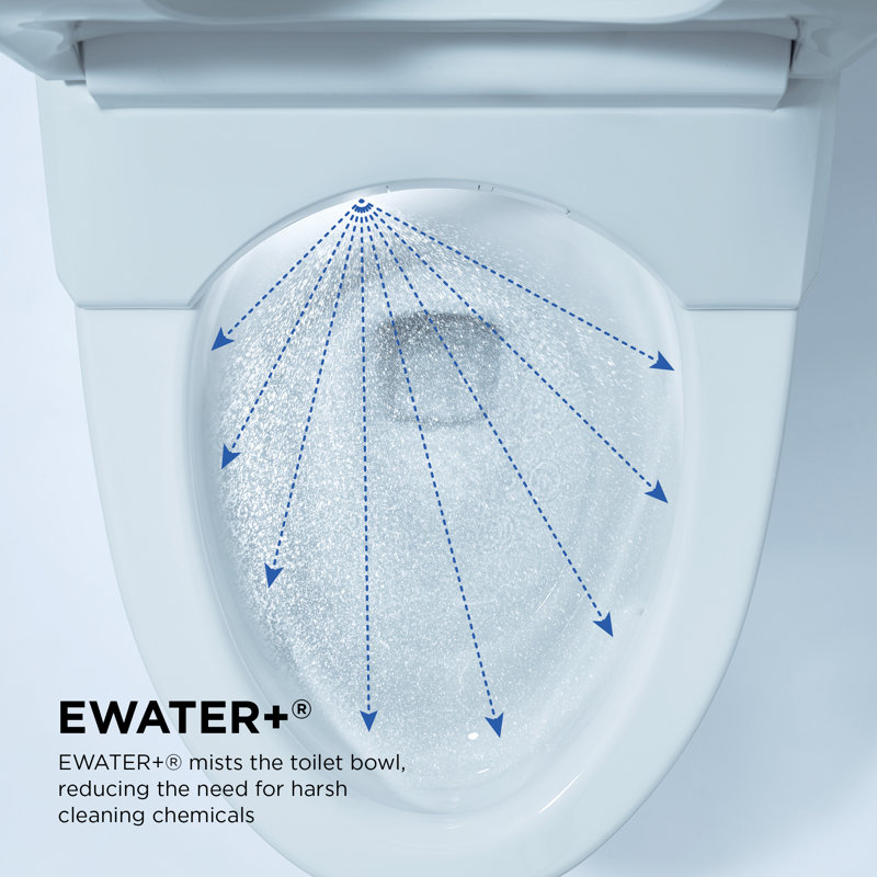 Neorest® Elongated Floor Mounted Bidet Toilet (Seat Included)