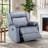 Brynli 37.4" Wide Modern Upholstered Manual Rocker Recliner-1230756907