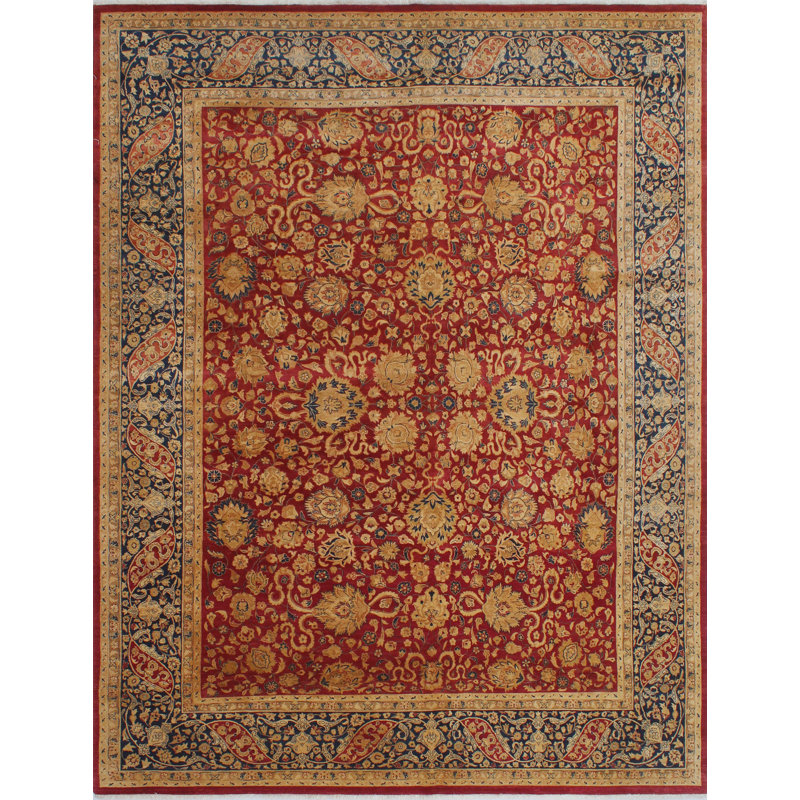 Clearman One-of-a-Kind 8' X 9'11" 2010s Wool Area Rug in