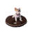 Orthopedic Velvet Pillow/Classic Hooded Cat Mat Nest Bolster Pet Bed-6347896