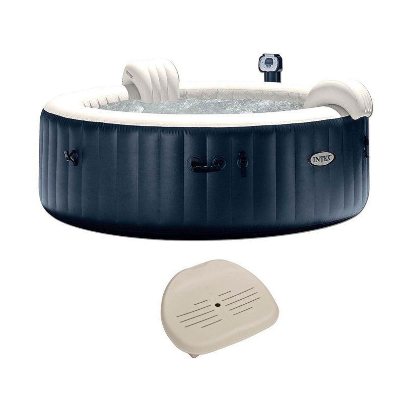 Intex 170 - Jet Metal Round Inflatable Hot Tub