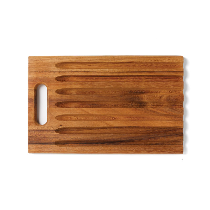 Ironwood Gourmet Sweep Off Bread Board, Acacia Wood