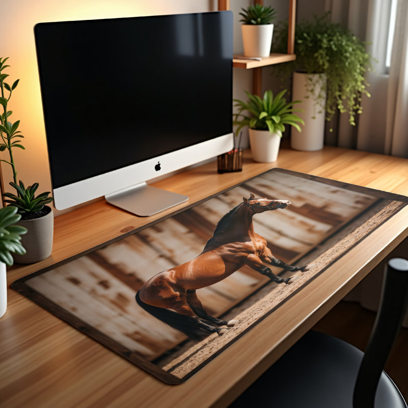 Polyester Desk Pad, 31.5x15.5