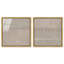 Minimal Fence Set High-Gloss Frameless Acrylic Glass Wall Art Abstract Print by Oliver Gal, Ready to Hang, 12 x 12-2065128256-2065128273