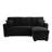 L-Shape 71" Wide Space-Saving Sleeper Sofa Upholstered Pull-Out Sofa Bed-77136644