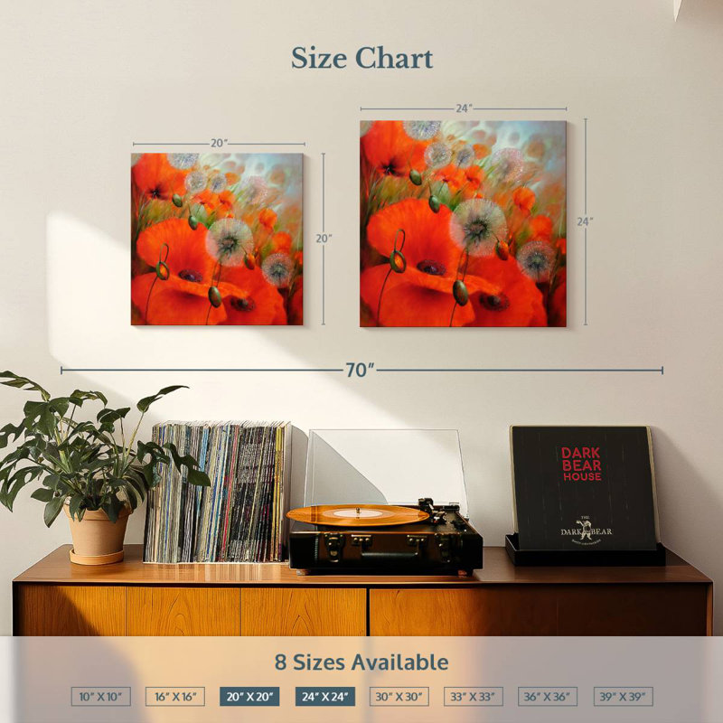 Harnek Summer Feeling, H 24 po x l 24 po
