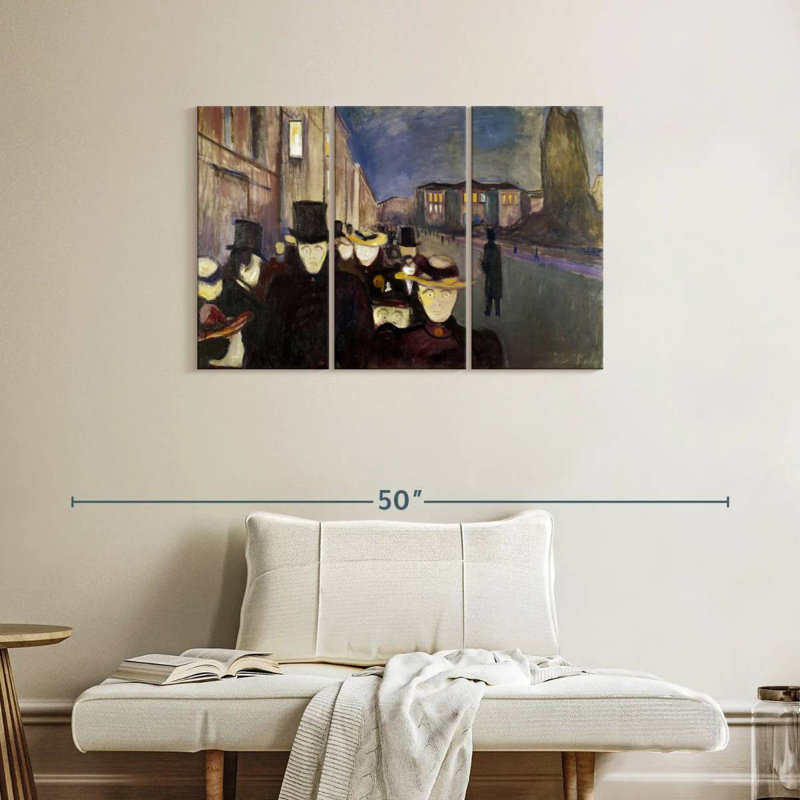 Avery Evening On Karl Johan Street, 24" H x 38" W