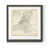Cadre en papier gris