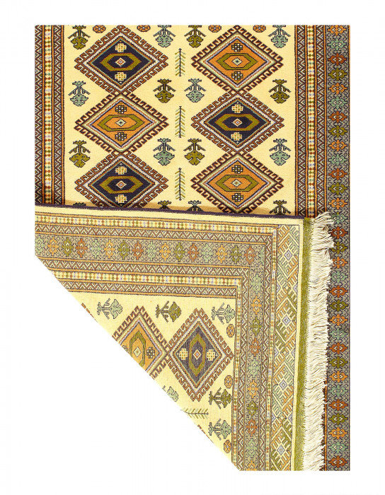 Iasiah One-of-a-Kind 4'4" X 6'2" Hand Knotted Area Rug