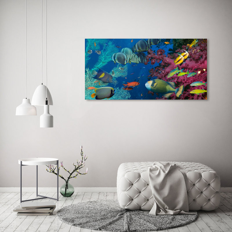 Coral reef 1 Piece Wrapped Canvas Wall Art