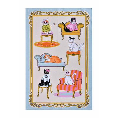 Cool Cats Tea Towel Kitchen Towel
