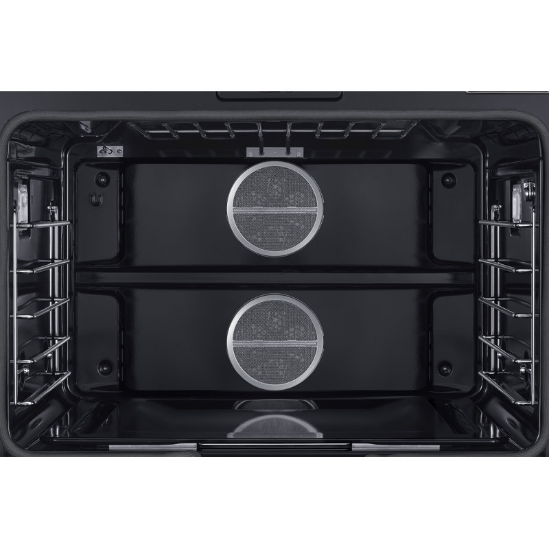 48" Pro-Range 6 Burners, Transitional, Silver, Dual Fuel