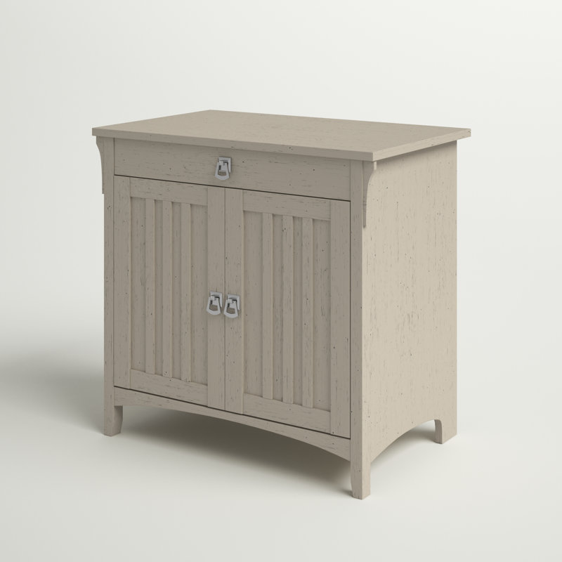 Pernell Secretary Desk, Antique White