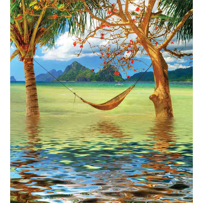 Coastal Polyester Duvet Cover