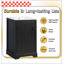 Meuble-lavabo de 20 po avec lavabo, armoire de salle de bain avec porte à fermeture douce, support de rangement et tablette réglable, noir-418667510