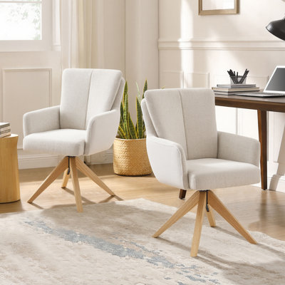 Ensemble de 2 chaises de bureau Bernab