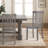 Tanvier Slatted Back Dining Chair Solid Wood Side Chair-712585637