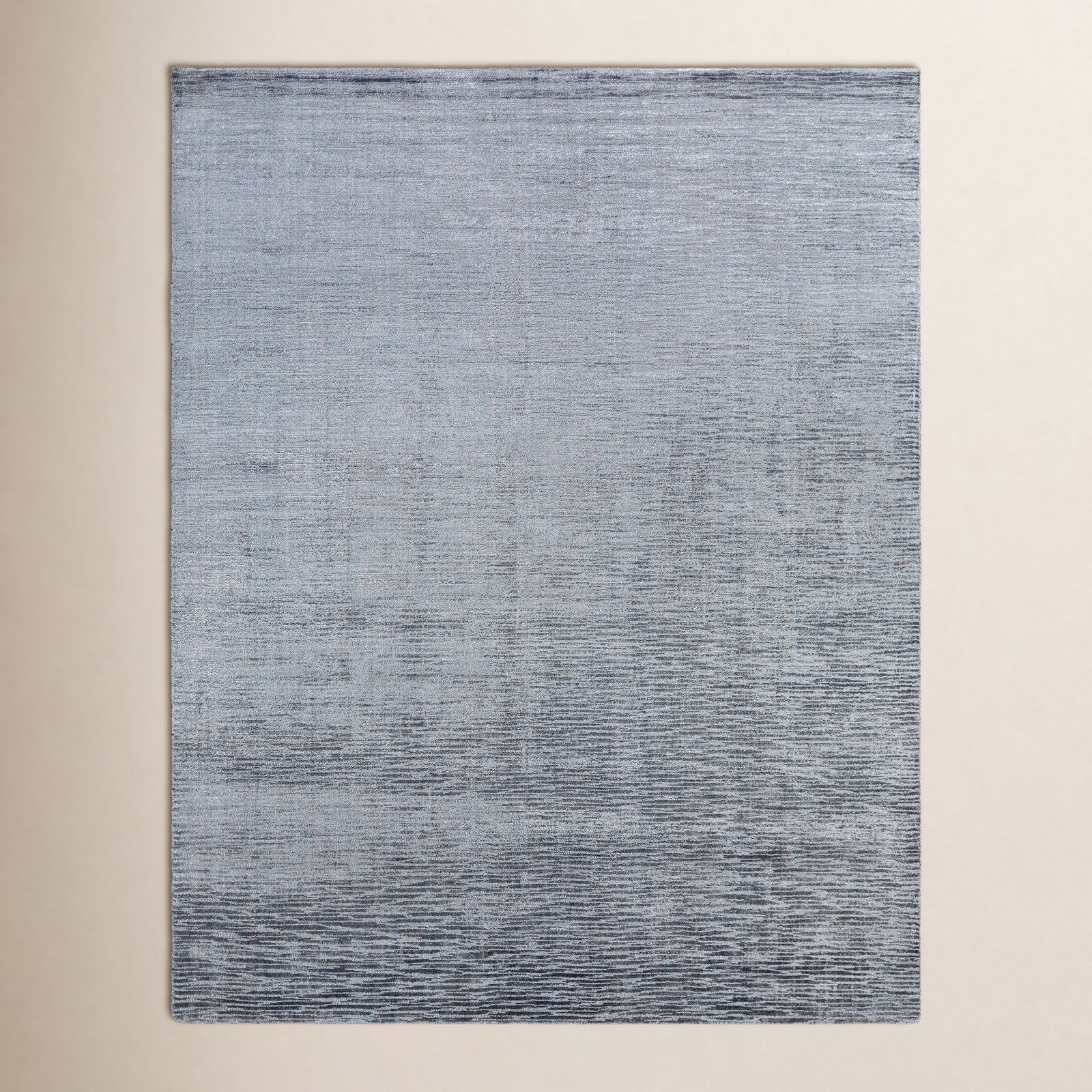 Elba Charcoal Gray Hand-Loomed Rug, Rectangle 2' x 3'