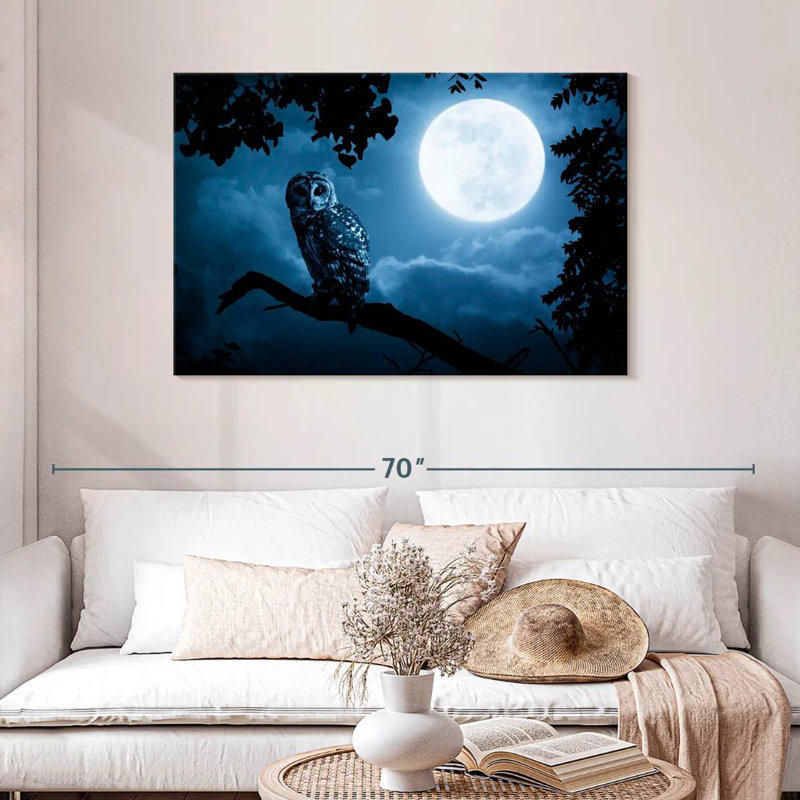 Brampt Watchful Night Owl, 30" H x 45" W