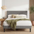 Bedroom Set Bed Frame And Nightstand 2 Piece(Set Of 2)