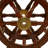 Solid Wood Top End Table