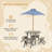 Kids Wooden Table Set With Octagon Table 4 Stools & Removable Adjustable Umbrella Grey