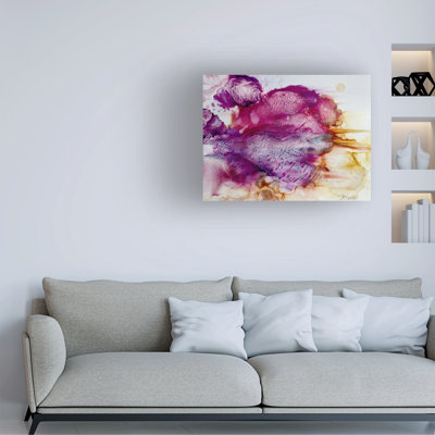 Art mural sur toile tendue - "Dreamscape Rising" Amy Tieman pour décoration de salon, de chambre à coucher ou de bureau - 18 x 24