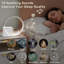Réveil Sunrise – Lumière progressive pour les gros dormeurs, double alarme, bruit blanc et veilleuse tactile-908242884