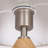 Modern Wood Table Lamp with Linen Shade