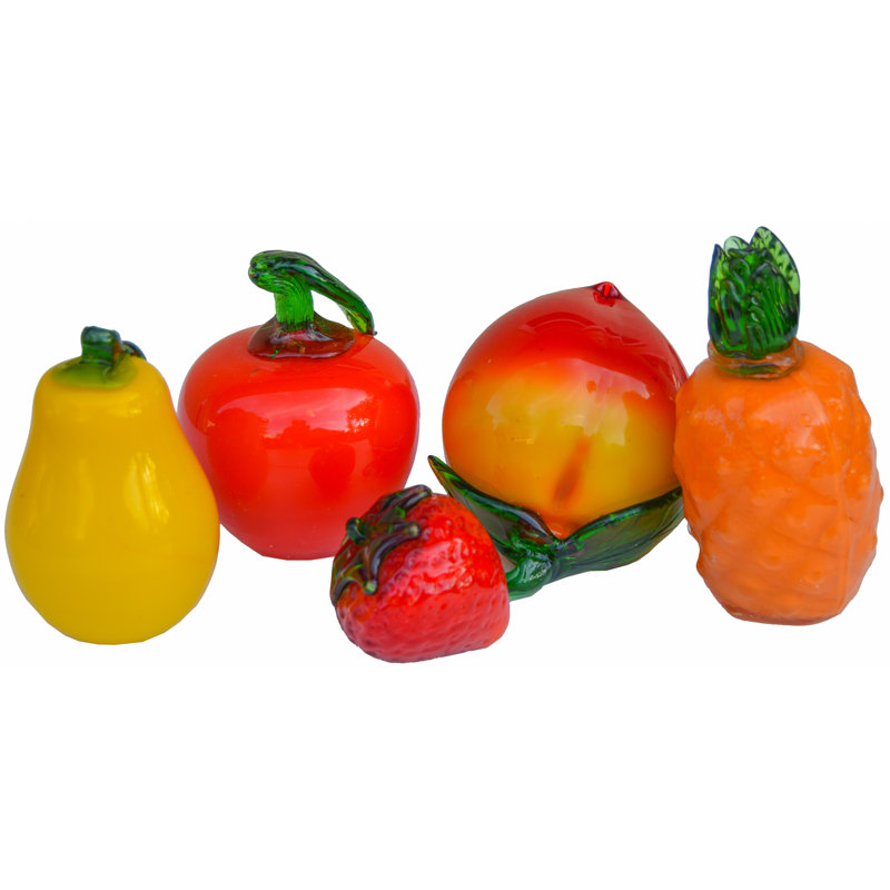 Fruit de verre de Murano, S / 5