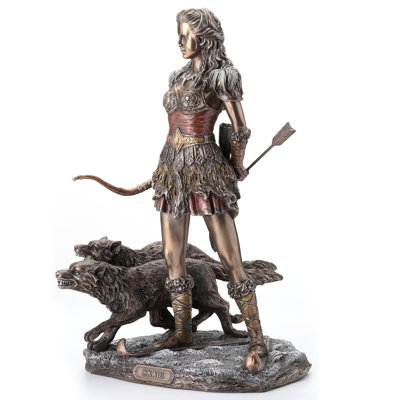 Résine en poly 10,83 po H Skadi