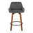 Cassiopeia Fixed-Height Bar & Counter Stool with Bent Wood Legs-94885248-94885247-94885246