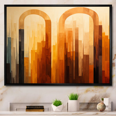 Islam Art The Pillars III - Islamic Wall Art Living Room