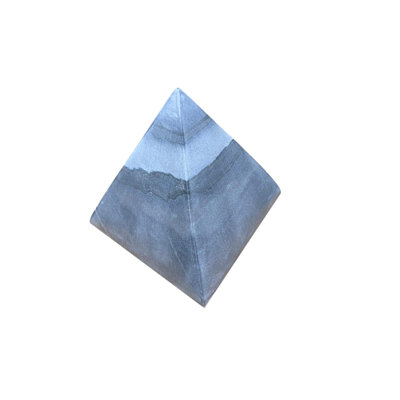 Medium Marble Pyramid Black