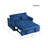 3 In 1 Convertible Sleeper Sofa Bed-64169852