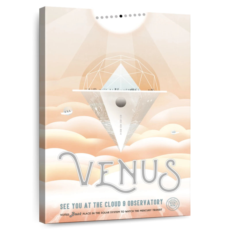 Kelan Venus, reproduction rétro, H 30 po x l 20 po