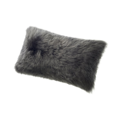 Sheepskin Throw Pillow