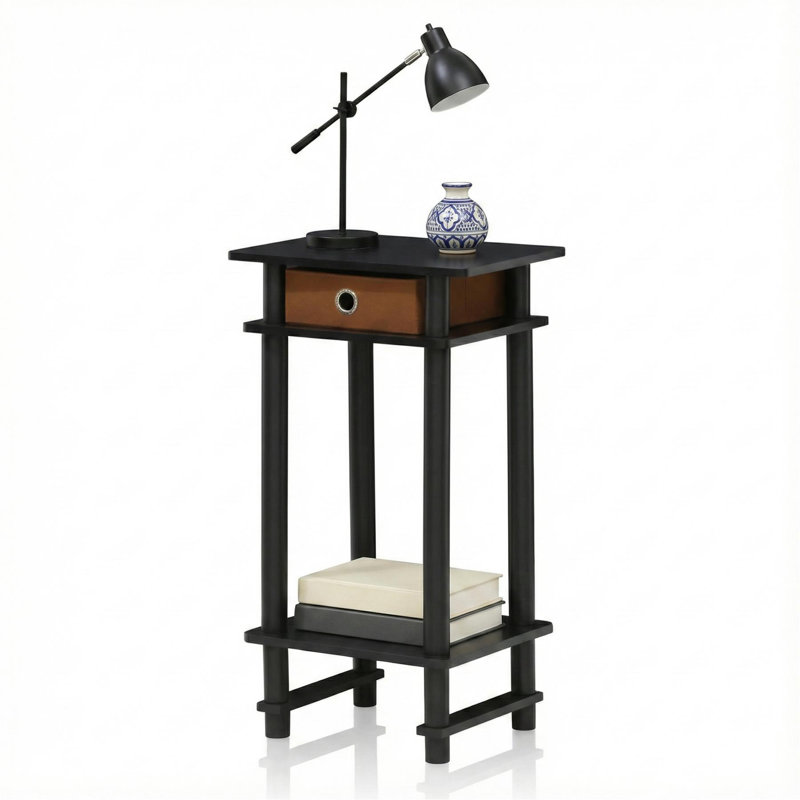 Table d'appoint Turn N Tube, Espresso/Brun