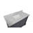 Fossen 48" Single Bathroom Vanity with Marine Gray Cabinet and Carrara Marble Countertop-26410446-102713721